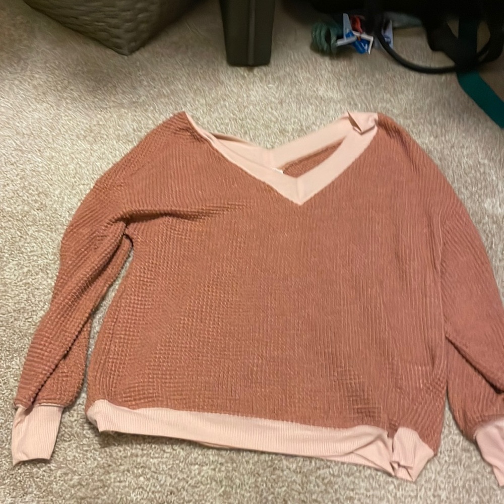 Waffle knit sweater from the brand Listiele